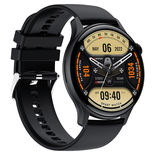 HK85 1.43-inch AMOLED Screen Smart Watch Heart Rate Monitoring Bluetooth-compatible Calling Sports Watch