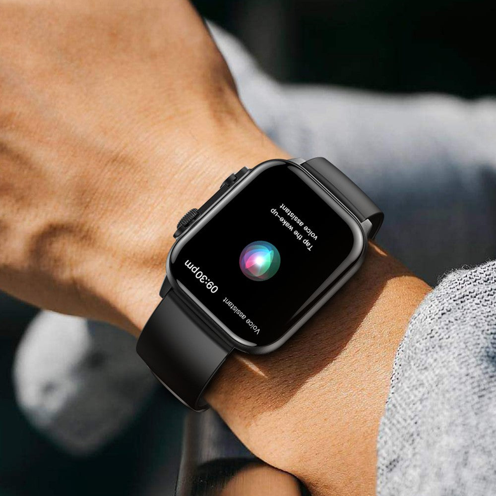 HK95 1.96-inch AMOLED Screen Smart Watch Health Monitoring Bluetooth-compatible Calling Smart Sports Watch