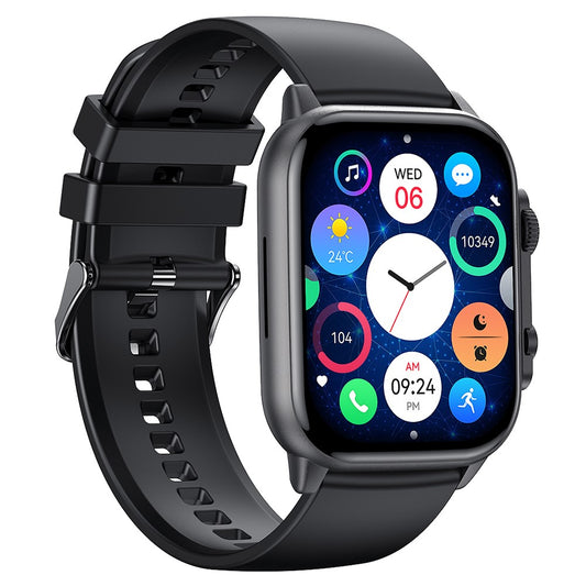 HK95 1.96-inch AMOLED Screen Smart Watch Health Monitoring Bluetooth-compatible Calling Smart Sports Watch