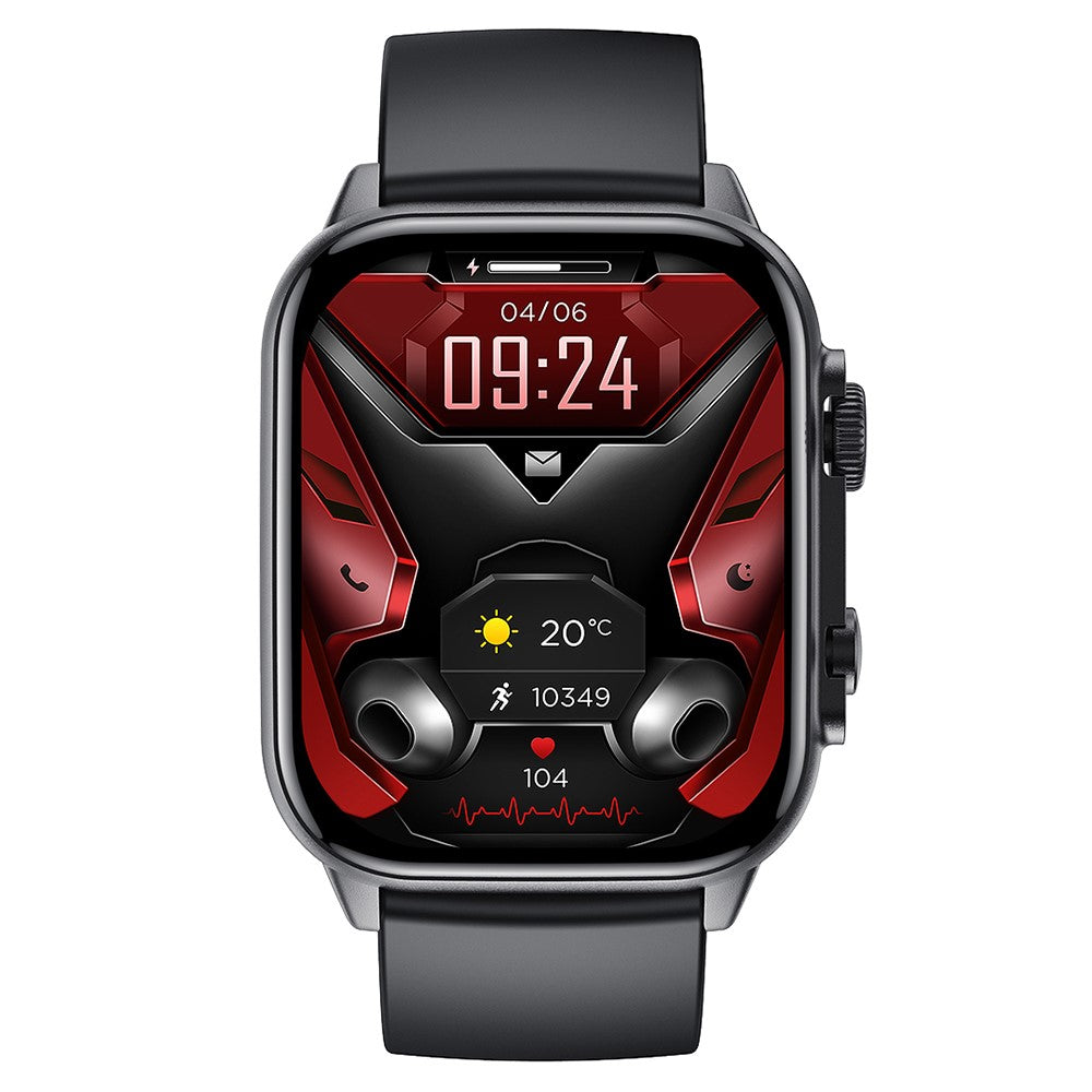 HK95 1.96-inch AMOLED Screen Smart Watch Health Monitoring Bluetooth-compatible Calling Smart Sports Watch