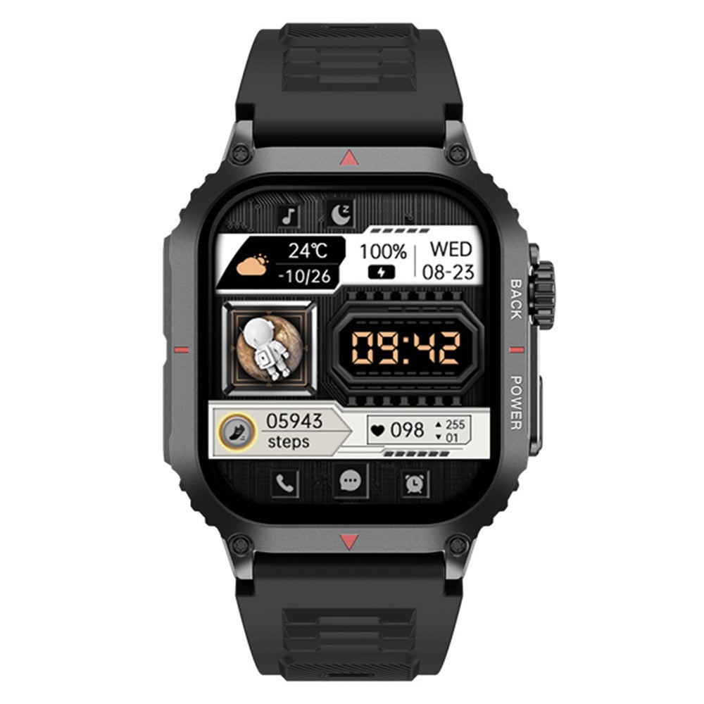 DK66 1.95-inch Multiple Sport Modes Smart Watch Bluetooth-compatible Call Fitness Bracelet