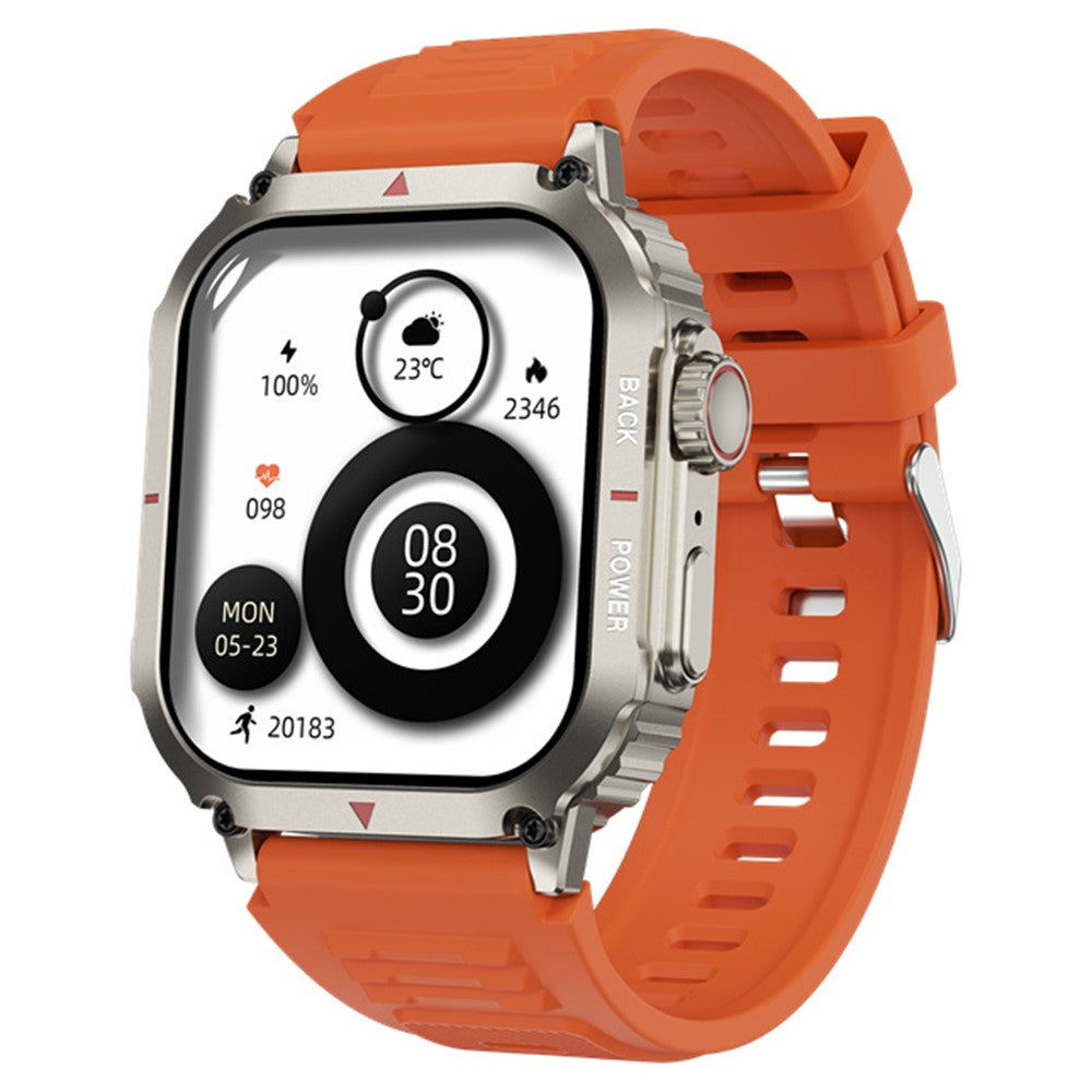 DK66 1.95-inch Multiple Sport Modes Smart Watch Bluetooth-compatible Call Fitness Bracelet