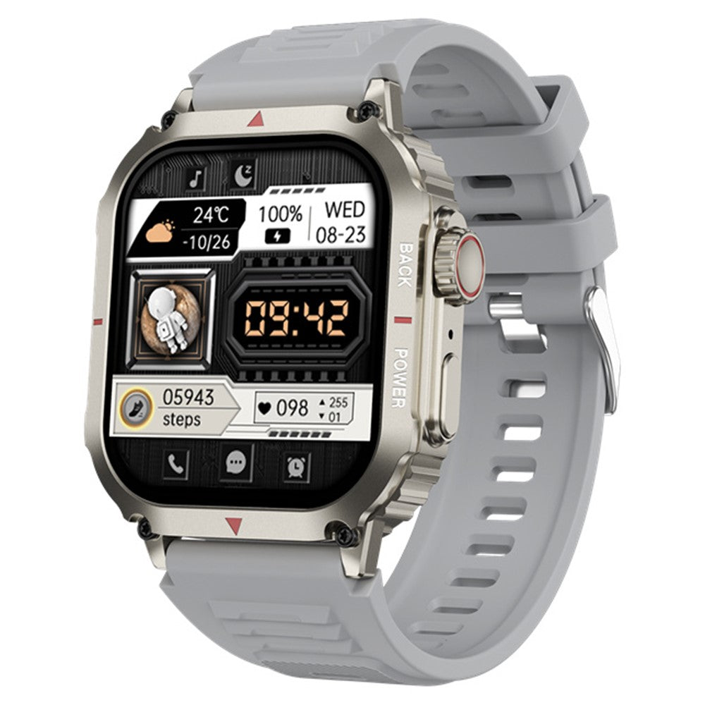 DK66 1.95-inch Multiple Sport Modes Smart Watch Bluetooth-compatible Call Fitness Bracelet