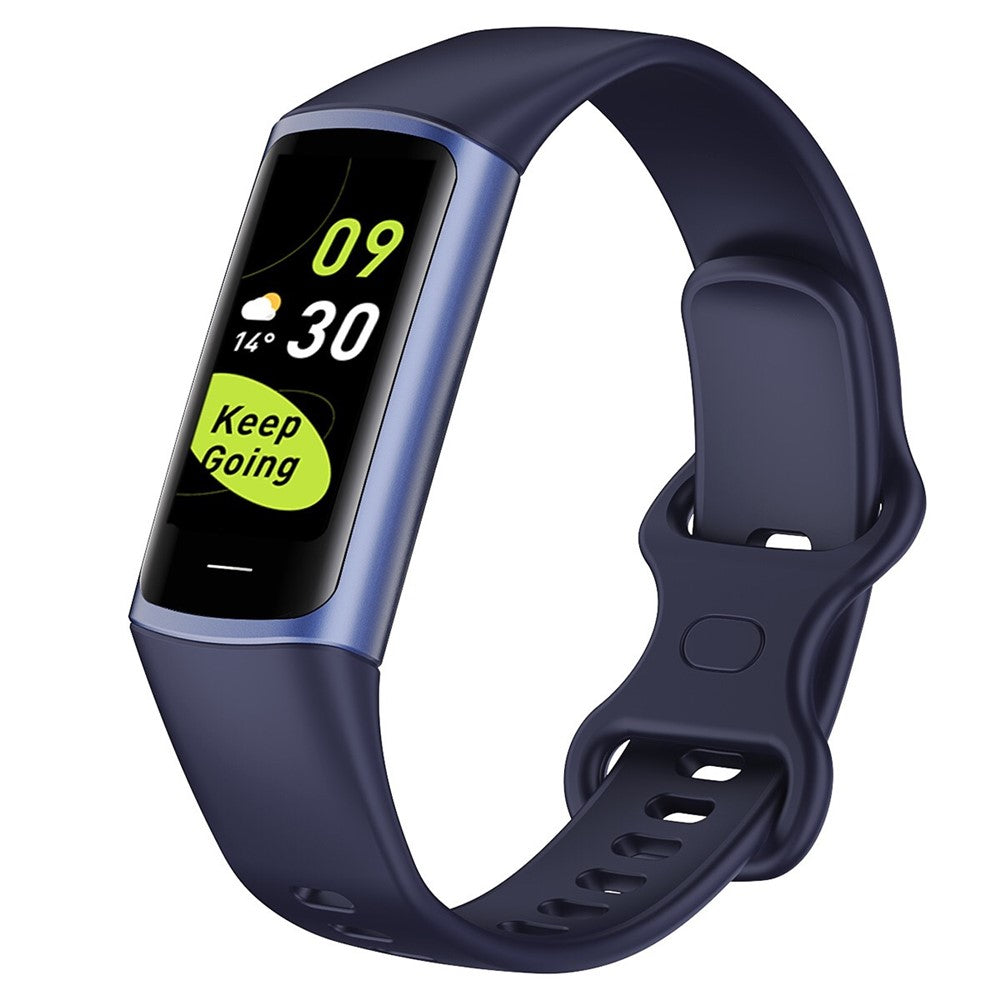 C68L 0.96" Smart Watch with Heart Rate, Temperature Monitoring Message Push Pedometer Sports Bracelet