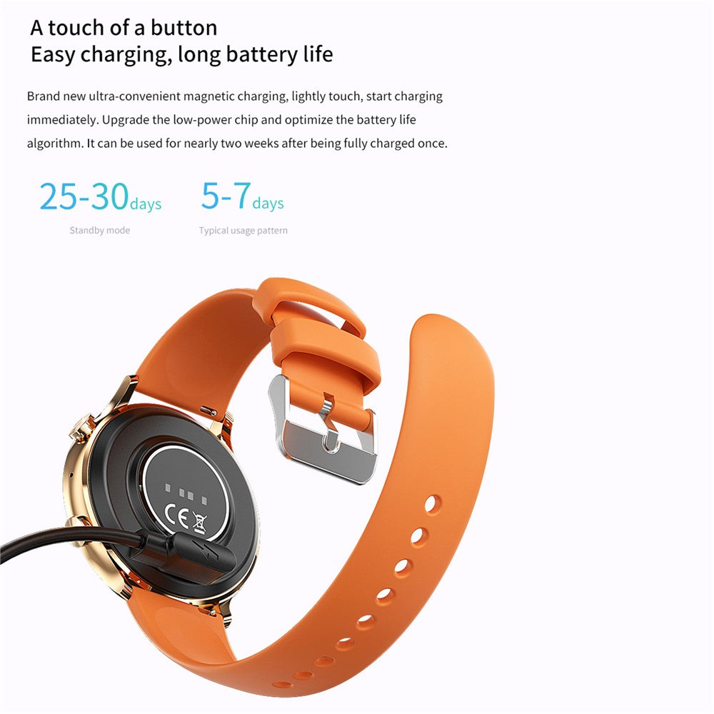 MX40 1.39 inch Bluetooth-compatible Smart Watch Female Menstrual Cycle Health Monitoring Sport Bracelet