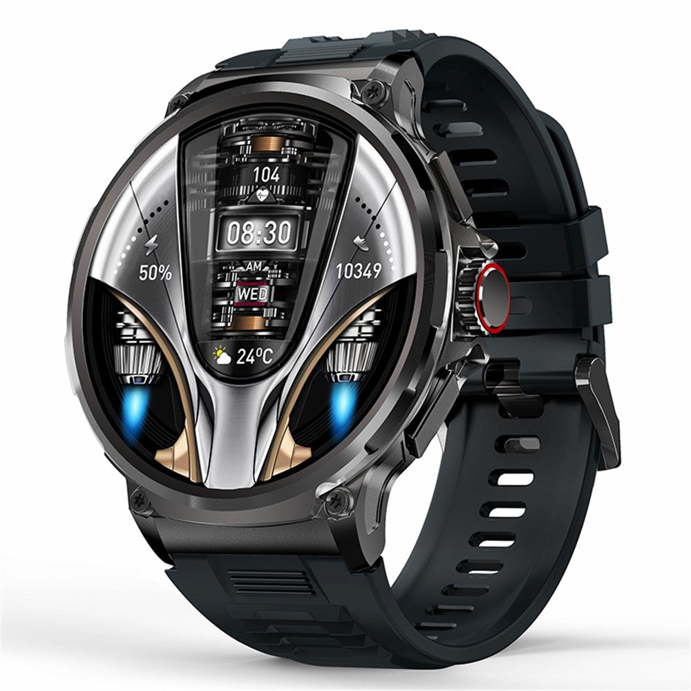 V69 1.85-inch HD Screen Smart Watch IP68 Waterproof Multi-Sports Fitness Watch with Heart Rate Monitoring
