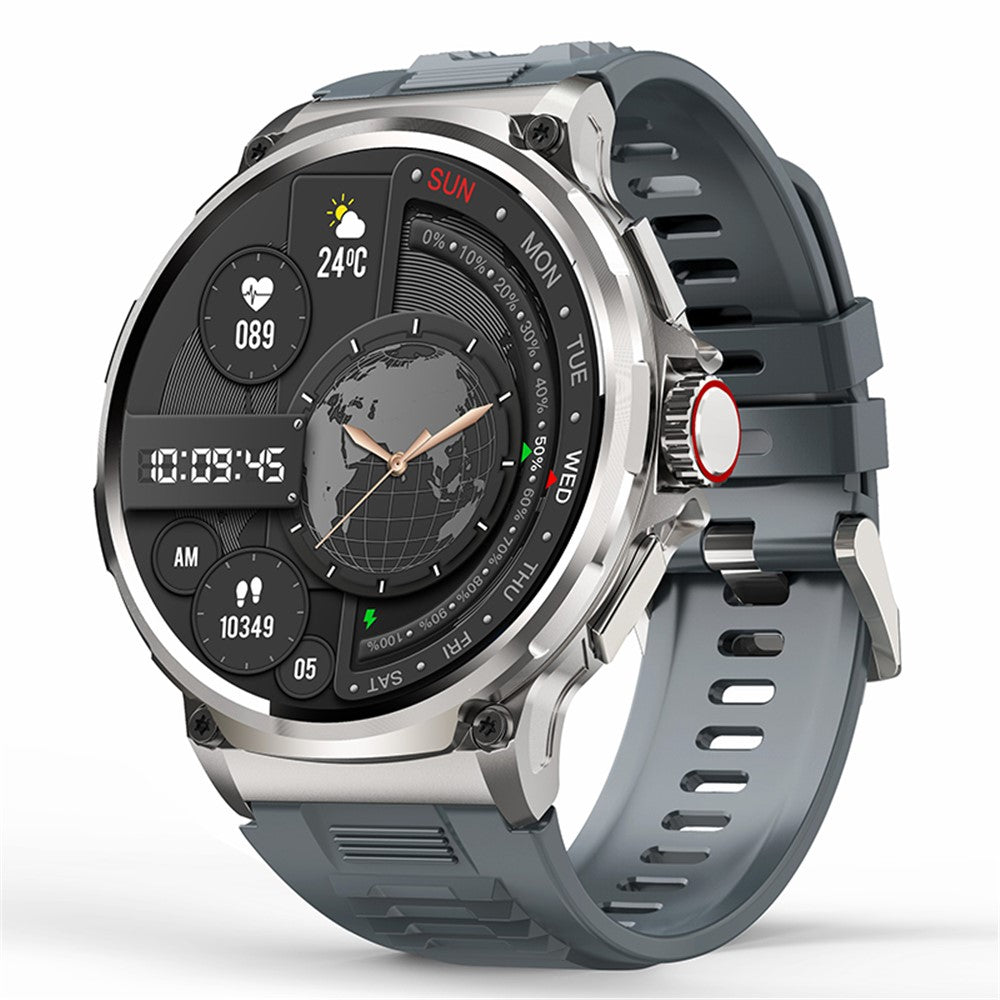 V69 1.85-inch HD Screen Smart Watch IP68 Waterproof Multi-Sports Fitness Watch with Heart Rate Monitoring