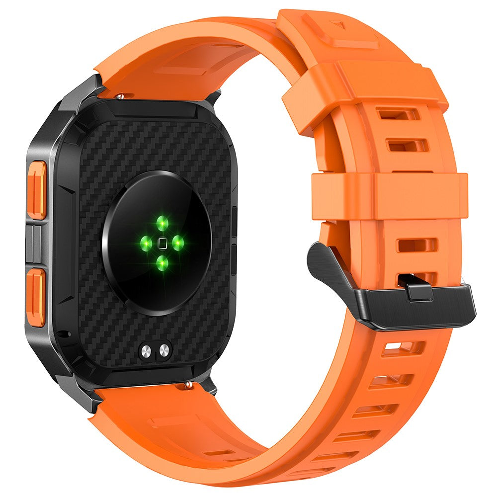 D28A 2.01" HD Screen Smart Watch 8763E IP68 Waterproof Sports Bracelet with Heart Rate Monitoring