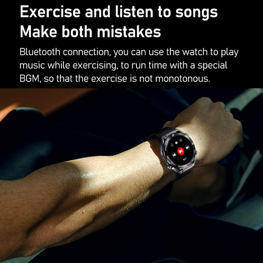 S59 1.5-inch Round Screen Smart Watch Sleep Health Monitoring Bluetooth-compatible Calling Sports Watch