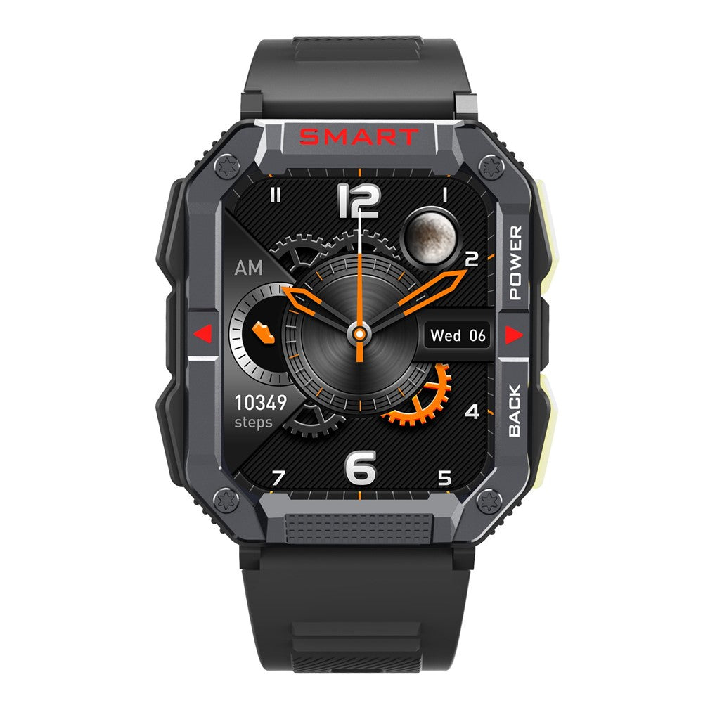 YK01 1.83-inch Outdoor Fitness Wristband Bluetooth-compatible Calling Health Monitor Smart Watch