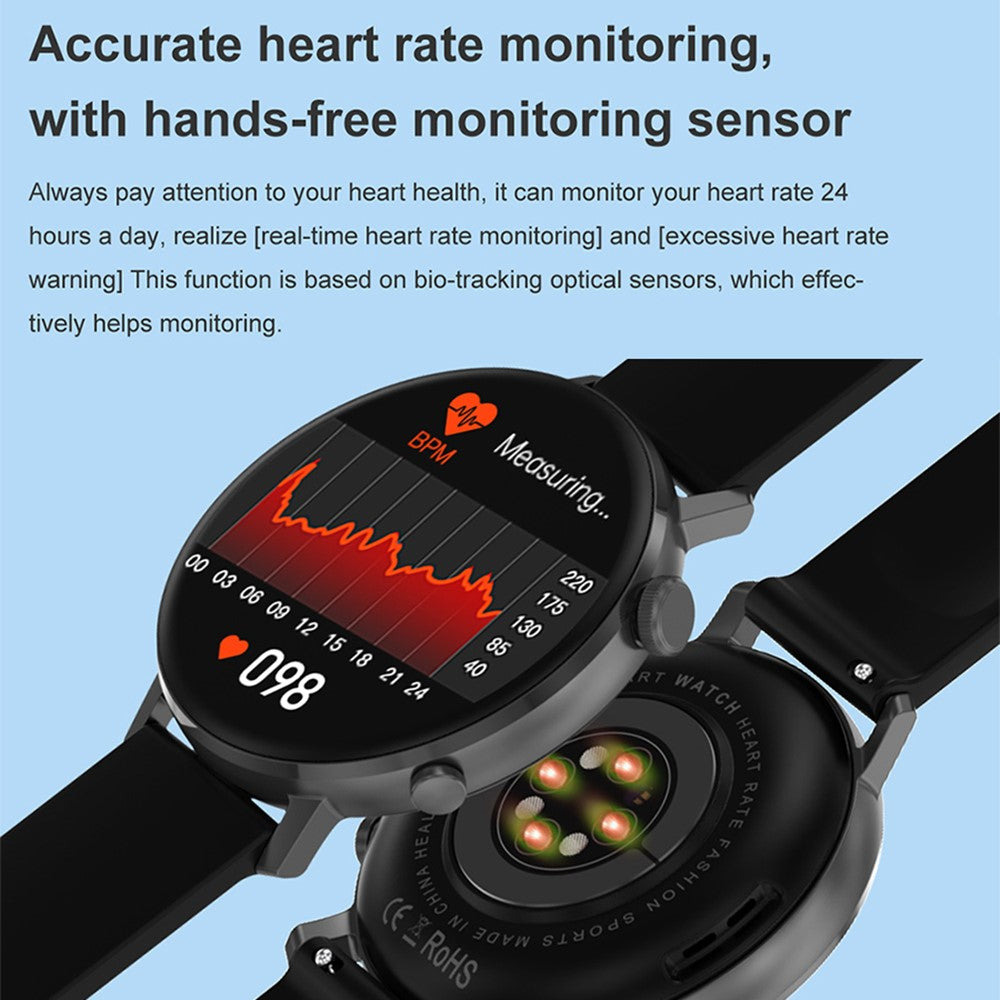 DT88 Max 1.45-inch AMOLED Round Screen Smart Watch Heart Rate Blood Pressure Monitor Sports Bracelet