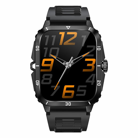 KT71 3ATM Waterproof Outdoor Sports Watch 1.96-inch Screen Bluetooth-compatible Call Smart Bracelet (APP: DaFit)