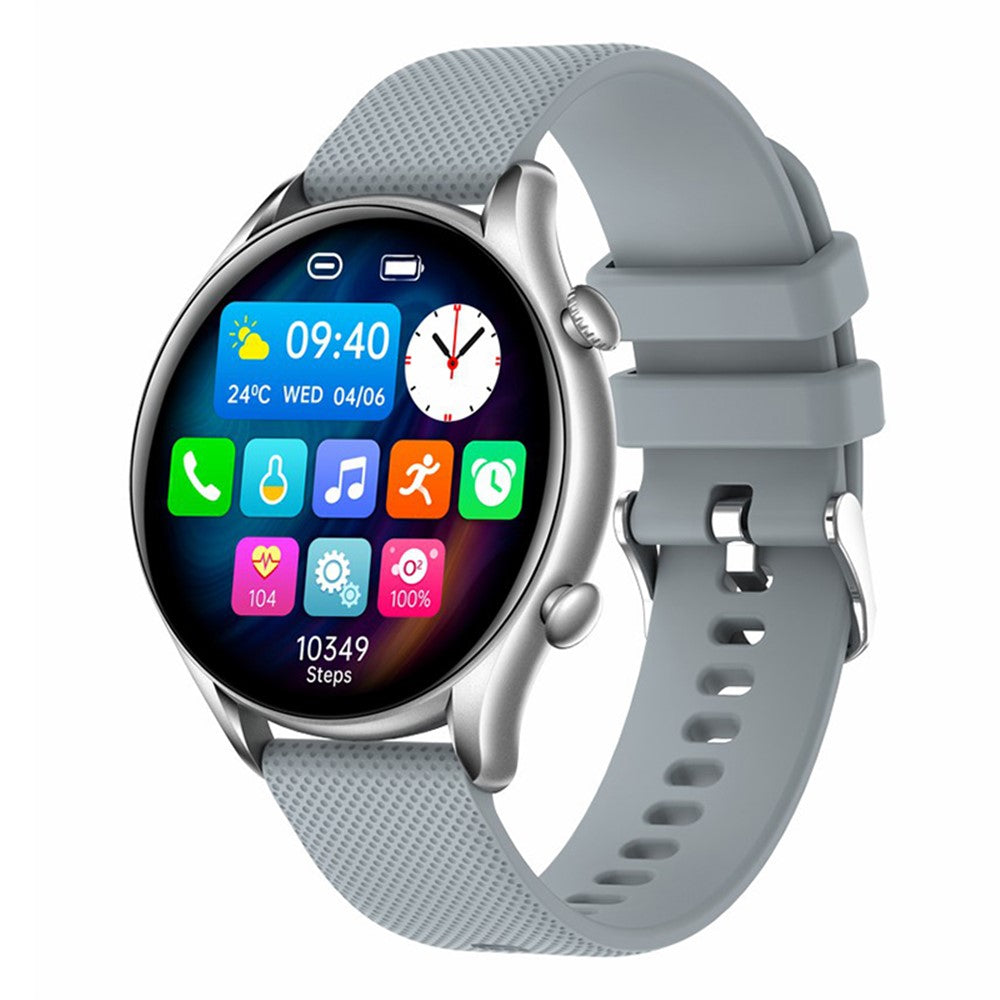 KT60 1.39-inch Fitness Tracker Bluetooth-compatible Call Voice Assistant Waterproof Smart Bracelet