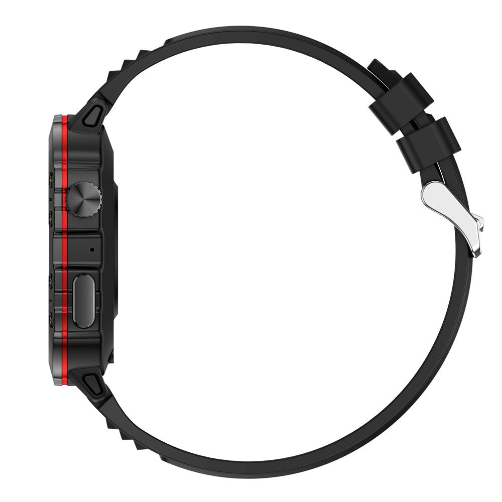 QX11 1.96-inch Display Smart Watch Bluetooth-compatible Talk Outdoor Waterproof Anti-Drop Sports Bracelet for Men