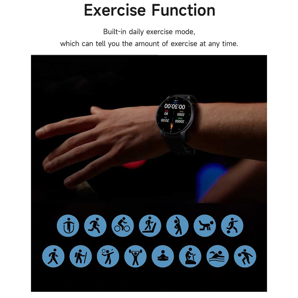 DEVIA Smart Watch WT1 1.39-inch Display IP67 Waterproof Bluetooth-compatible Call Sports Bracelet with Health Monitoring