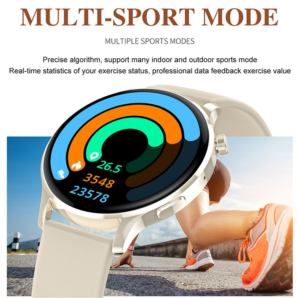 Watch3 pro 1.3" AMOLED Smart Watch with Metal Case Bluetooth-compatible Call Women Health Bracelet with Heart Rate Monitoring
