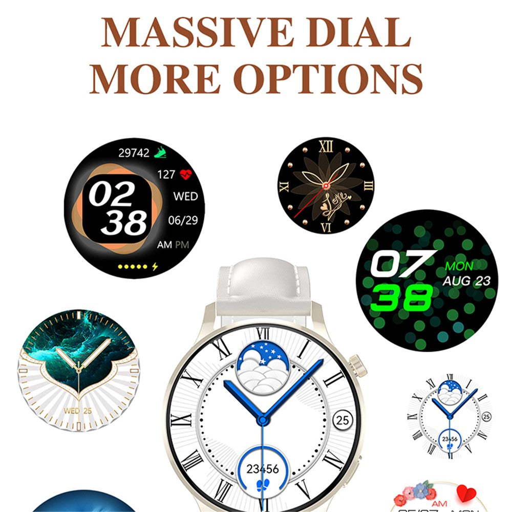 Watch3 pro 1.3" AMOLED Smart Watch with Metal Case Bluetooth-compatible Call Women Health Bracelet with Heart Rate Monitoring