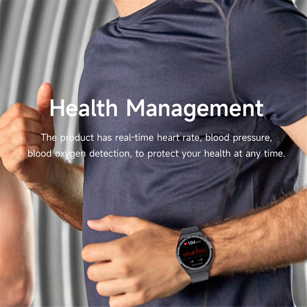 DEVIA M36 Smart Watch Pro 1 IP68 Waterproof Bluetooth-compatible Calling 1.43-inch AMOLED Health Monitor Bracelet