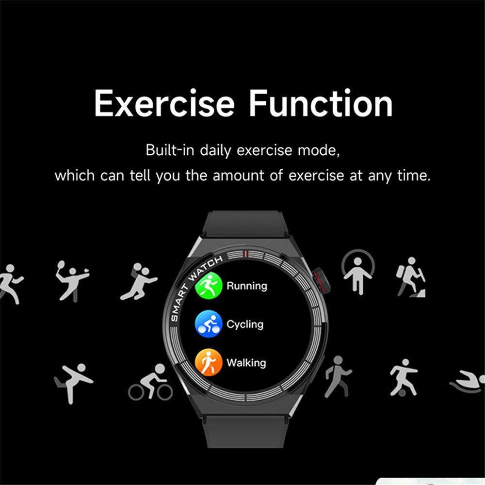 DEVIA M36 Smart Watch Pro 1 IP68 Waterproof Bluetooth-compatible Calling 1.43-inch AMOLED Health Monitor Bracelet