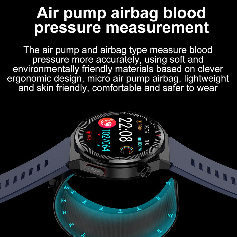 TK62 1.42-inch Health Smart Watch Precision Blood Pressure and ECG Monitoring