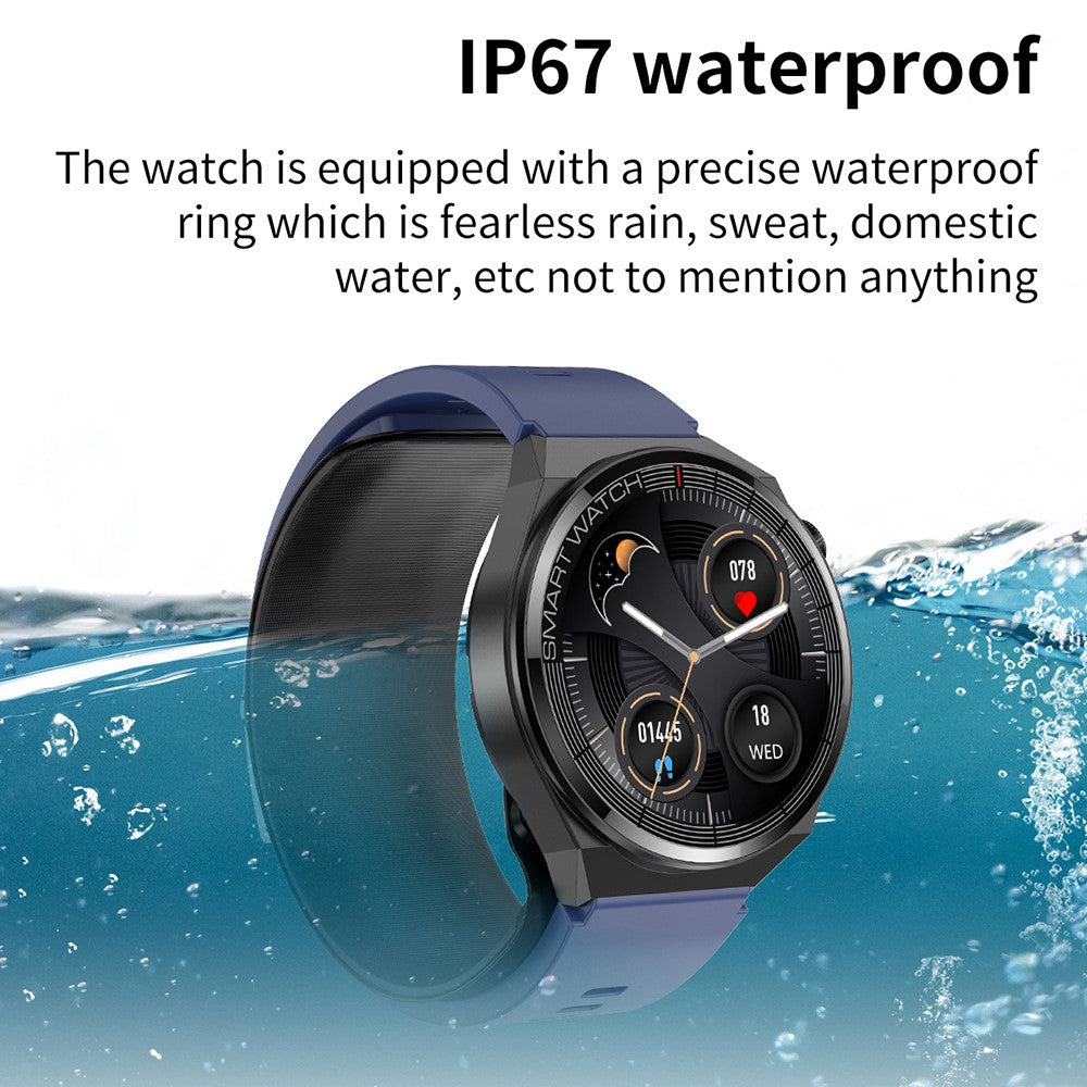 TK62 1.42-inch Health Smart Watch Precision Blood Pressure and ECG Monitoring