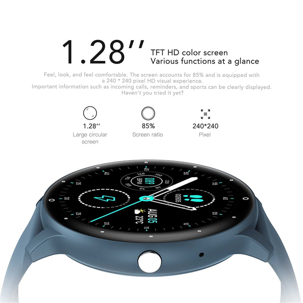 ZL02CPRO 1.28 Inch Heart Rate Monitor Multiple Sports Mode Smart Watch
