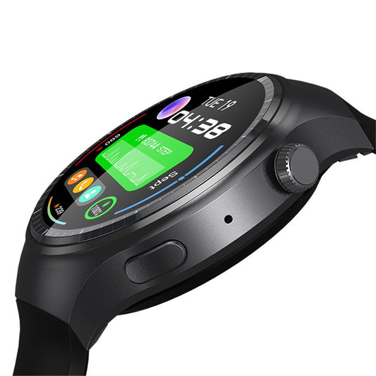 UNIWA DM80 1.43-Inch AMOLED Round HD Touchscreen, IP67 Waterproof Android 4G Smartwatch