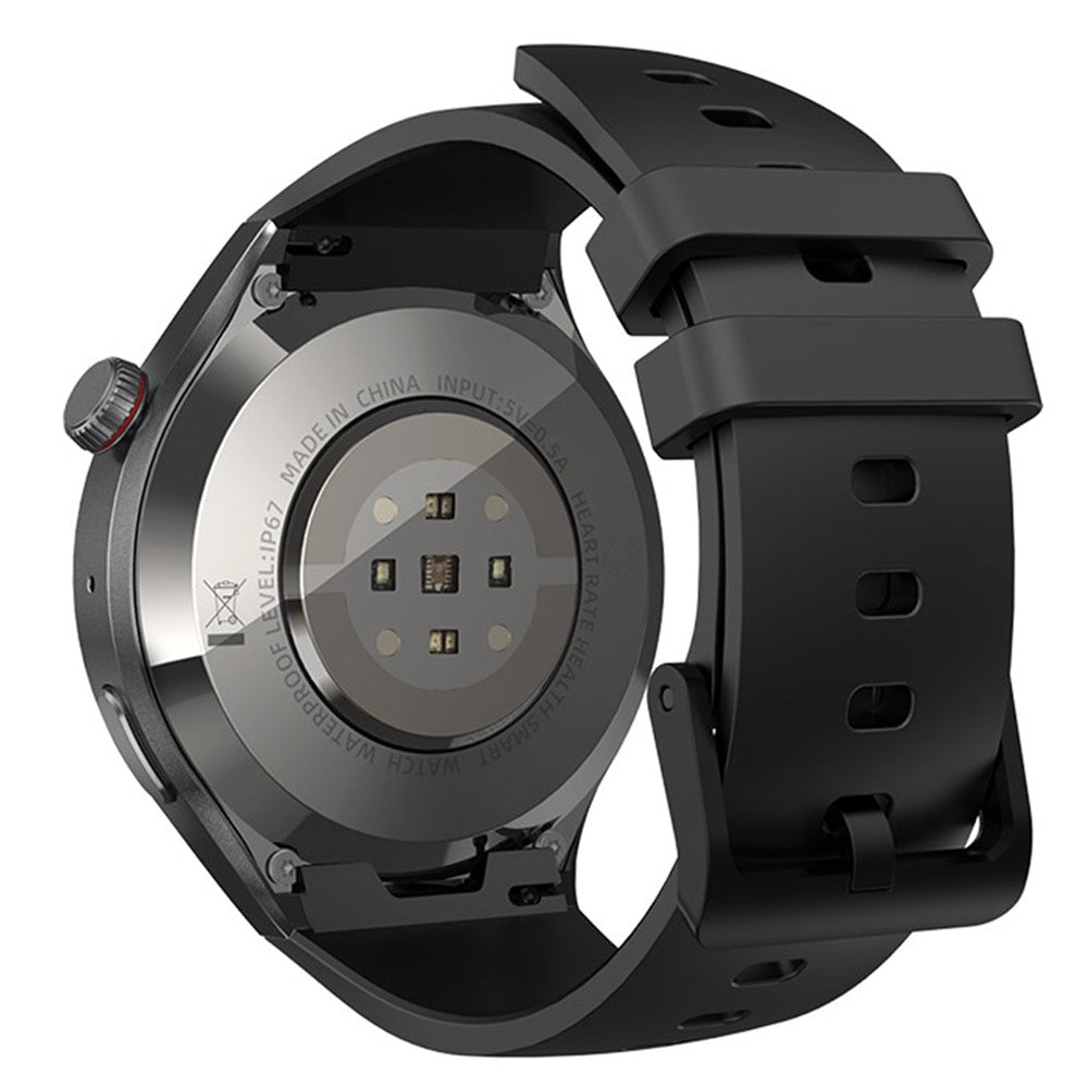 UNIWA DM80 1.43-Inch AMOLED Round HD Touchscreen, IP67 Waterproof Android 4G Smartwatch