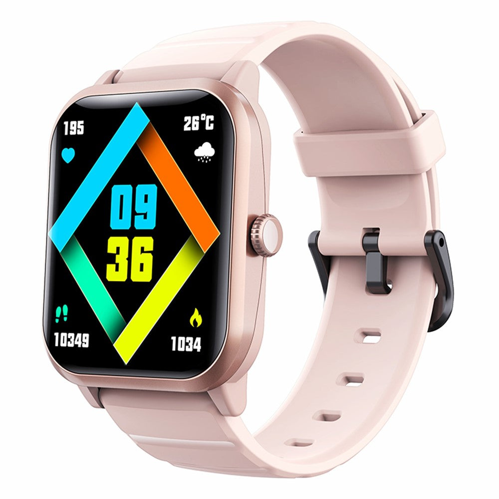 F33 Blood Sugar Heart Rate Monitor 1.91-inch Smart Watch, Silicone Strap