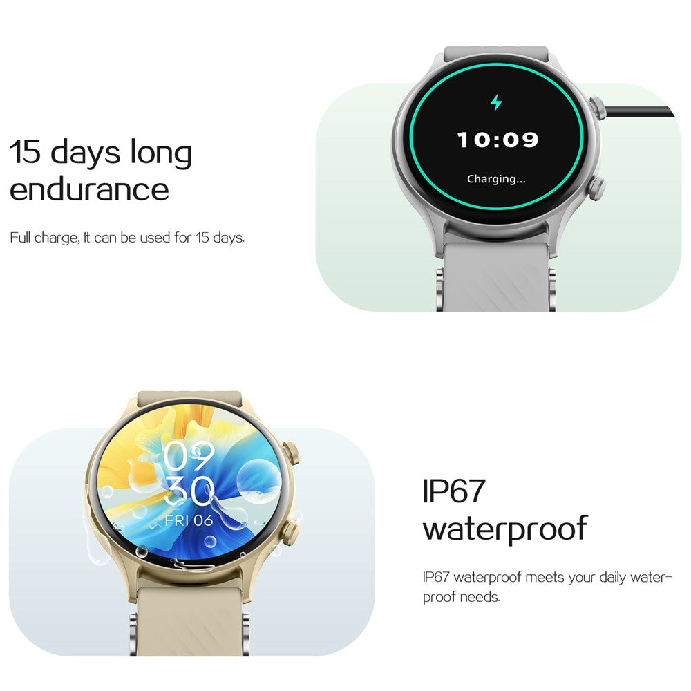 ZL73J 1.39-Inch Bluetooth-compatible Calling Health Monitoring Smartwatch