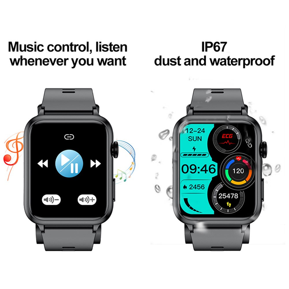 TK63 Smart Watch Air Pump Precise Blood Pressure Fitness Tracker Sleep Monitor