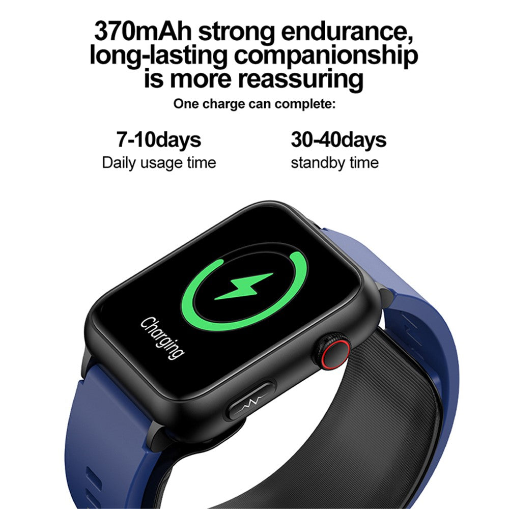 TK63 Smart Watch Air Pump Precise Blood Pressure Fitness Tracker Sleep Monitor