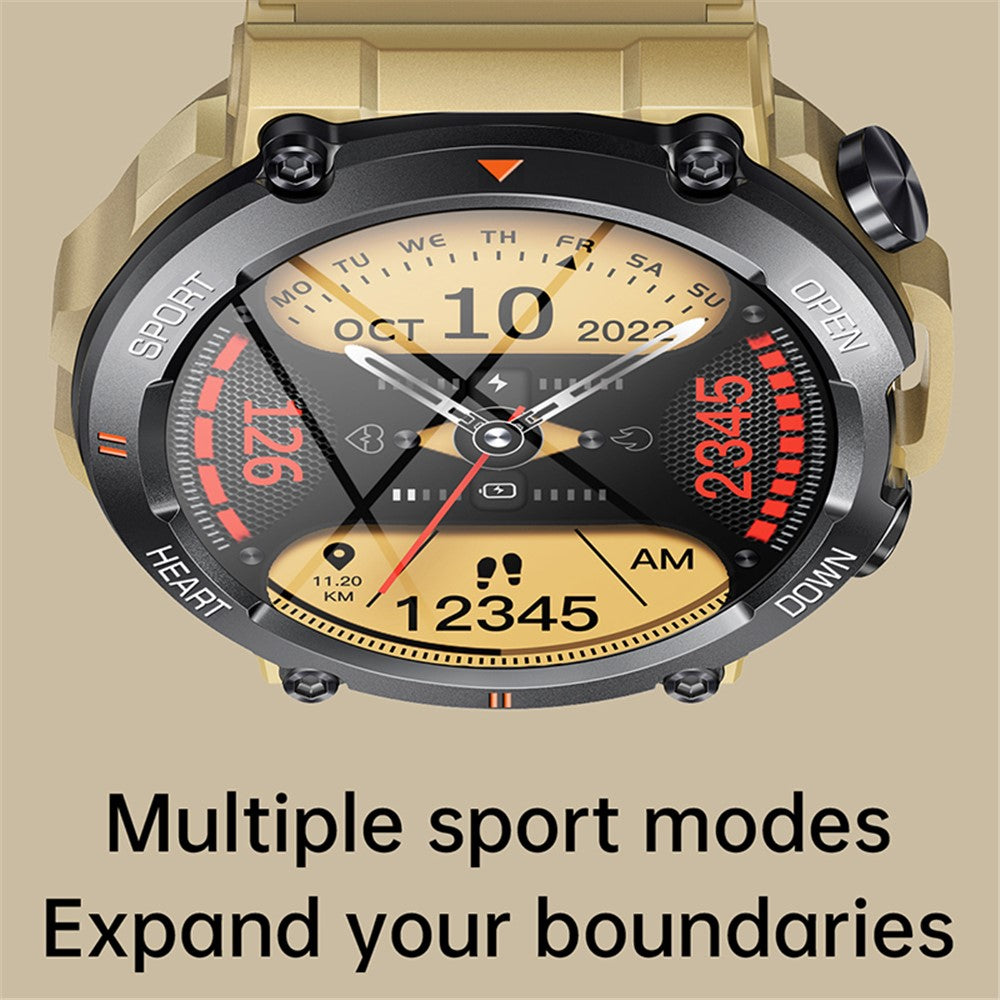 K56 PRO 1.39-inch Round Smart Watch Bluetooth-compatible Calling Sleep Health Monitoring Sports Watch
