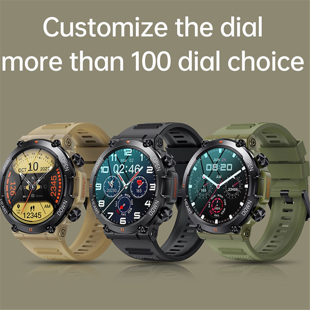 K56 PRO 1.39-inch Round Smart Watch Bluetooth-compatible Calling Sleep Health Monitoring Sports Watch