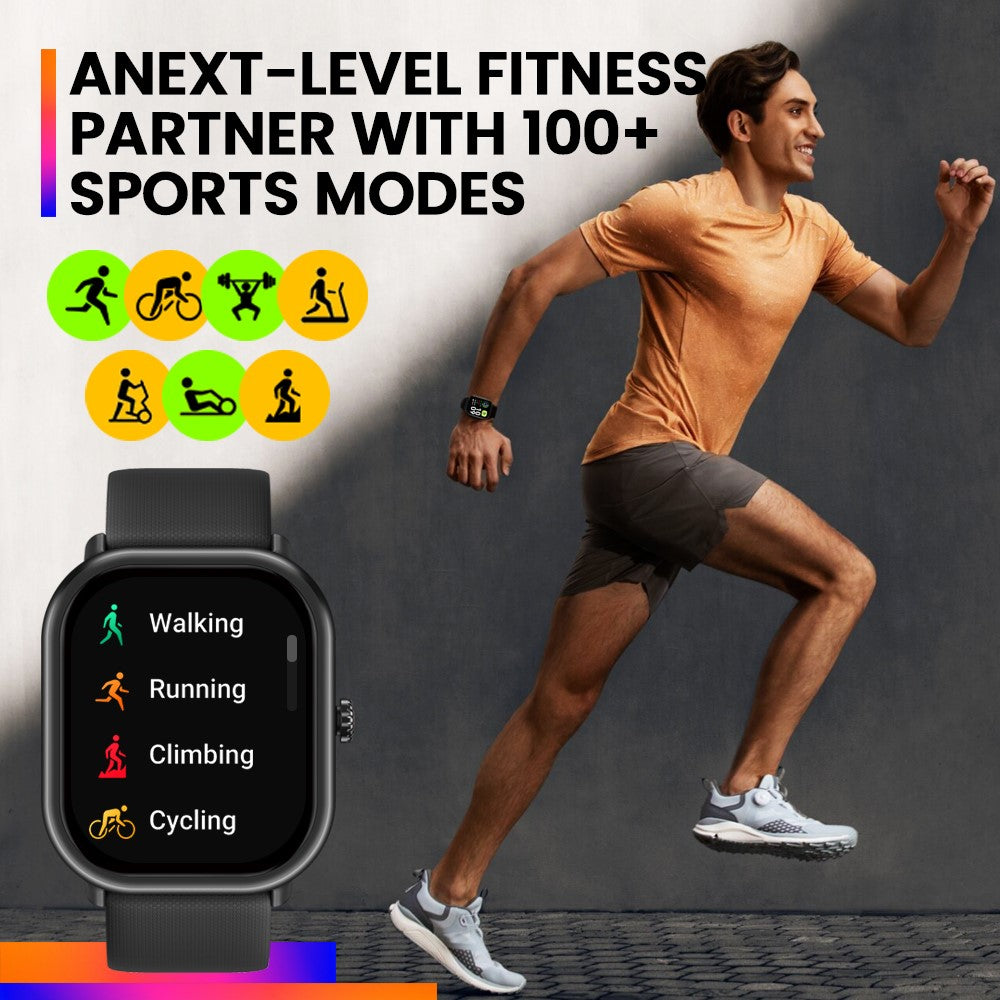 ZEBLAZE GTS3 Pro Smart Watch Ultra-big HD AMOLED Screen Health Fitness Tracker