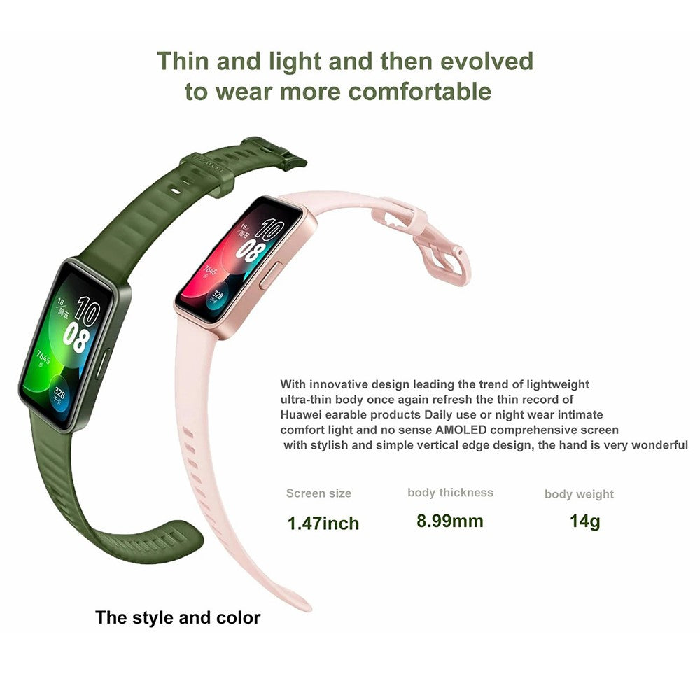 HUAWEI Band 8 1.47-Inch AMOLED Screen Smart Watch Waterproof Health Monitor Bracelet