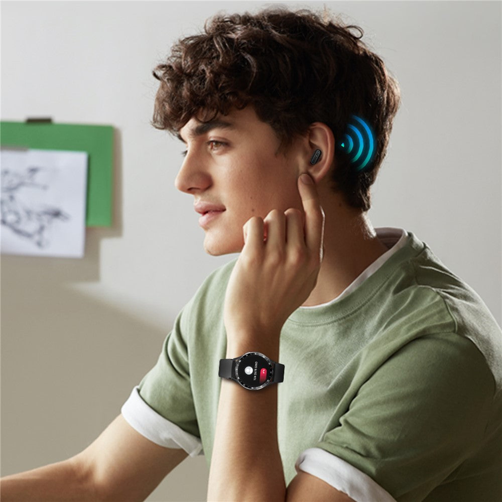 X10 2-in-1 1.39-inch Smart Watch with Earbuds, Flip Cover Version