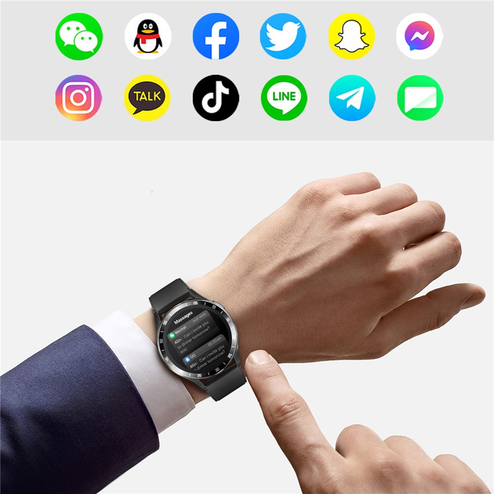 X10 2-in-1 1.39-inch Smart Watch with Earbuds, Flip Cover Version