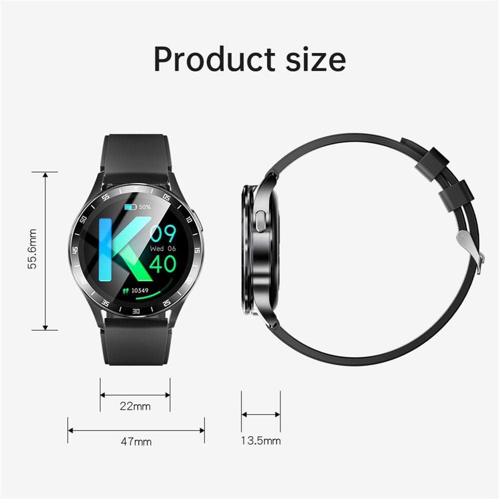 X10 2-in-1 1.39-inch Smart Watch with Earbuds, Flip Cover Version