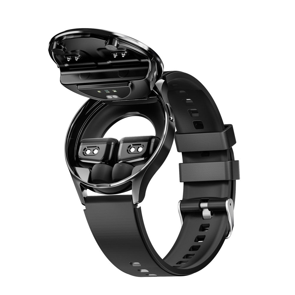 X10 2-in-1 1.39-inch Smart Watch with Earbuds, Flip Cover Version