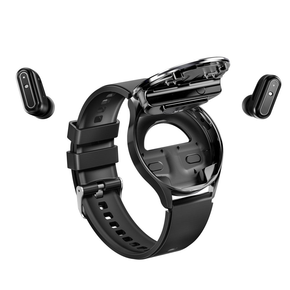 X10 2-in-1 1.39-inch Smart Watch with Earbuds, Flip Cover Version