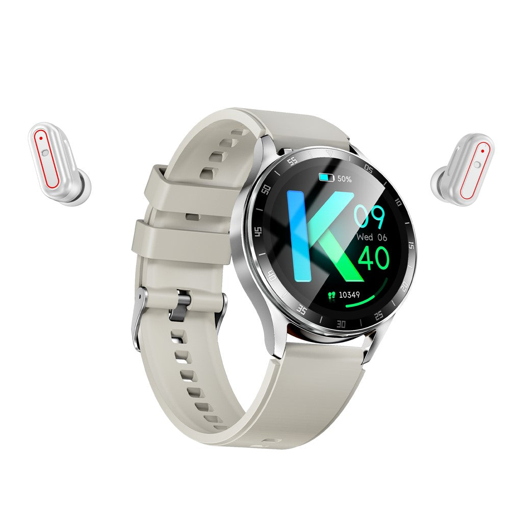 X10 2-in-1 1.39-inch Smart Watch with Earbuds, Flip Cover Version