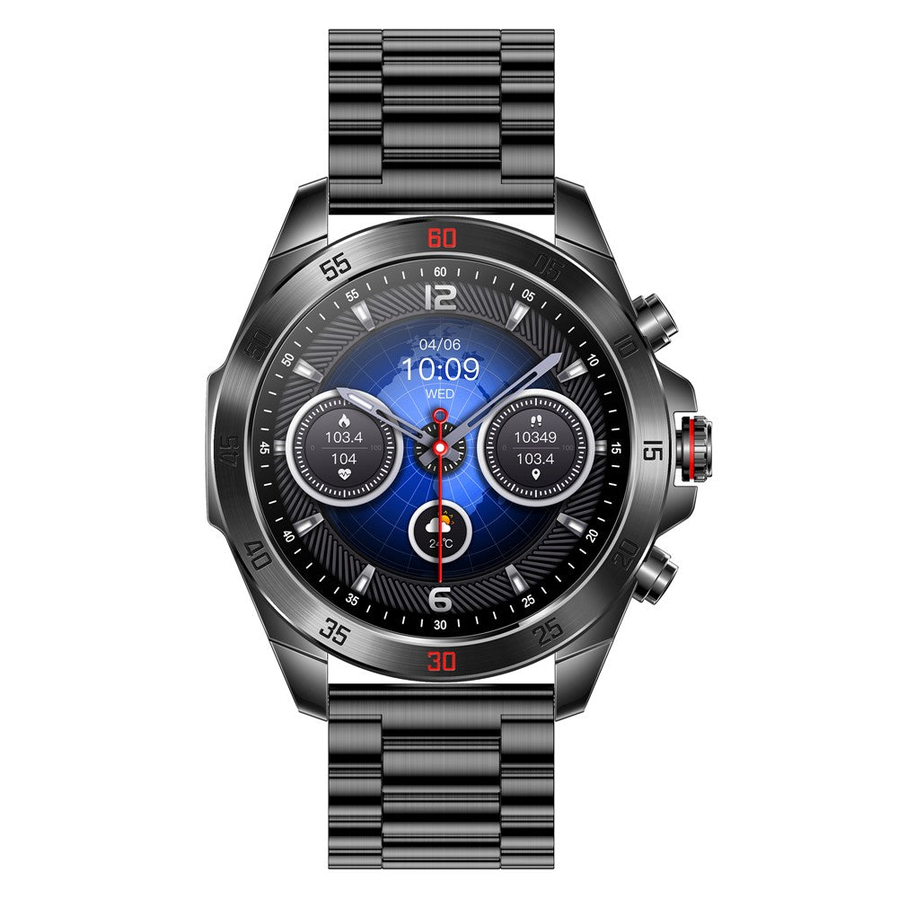 NX1 Pro Luxury Metal Business Smart Watch Health Monitoring Bluetooth-Compatible Calling Waterproof Sports Watch