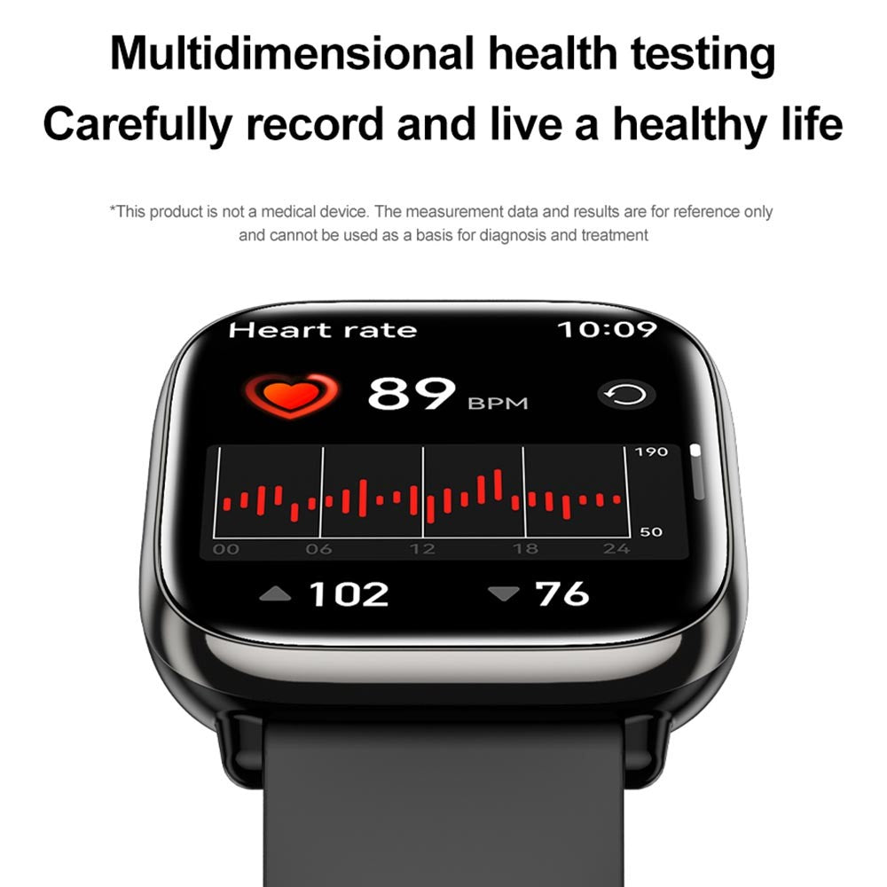 HD12 1.75-Inch AMOLED Screen Bluetooth-compatible Calling Smart Watch