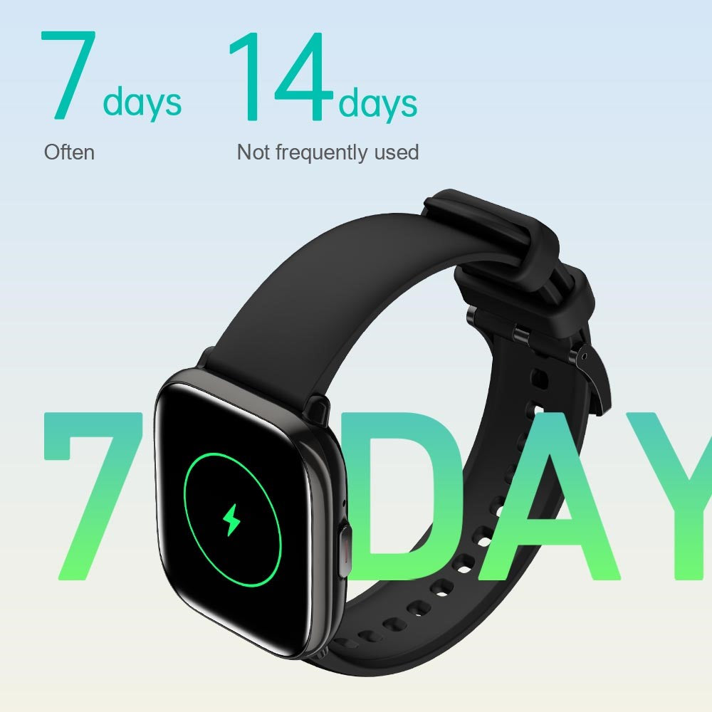 HD12 1.75-Inch AMOLED Screen Bluetooth-compatible Calling Smart Watch