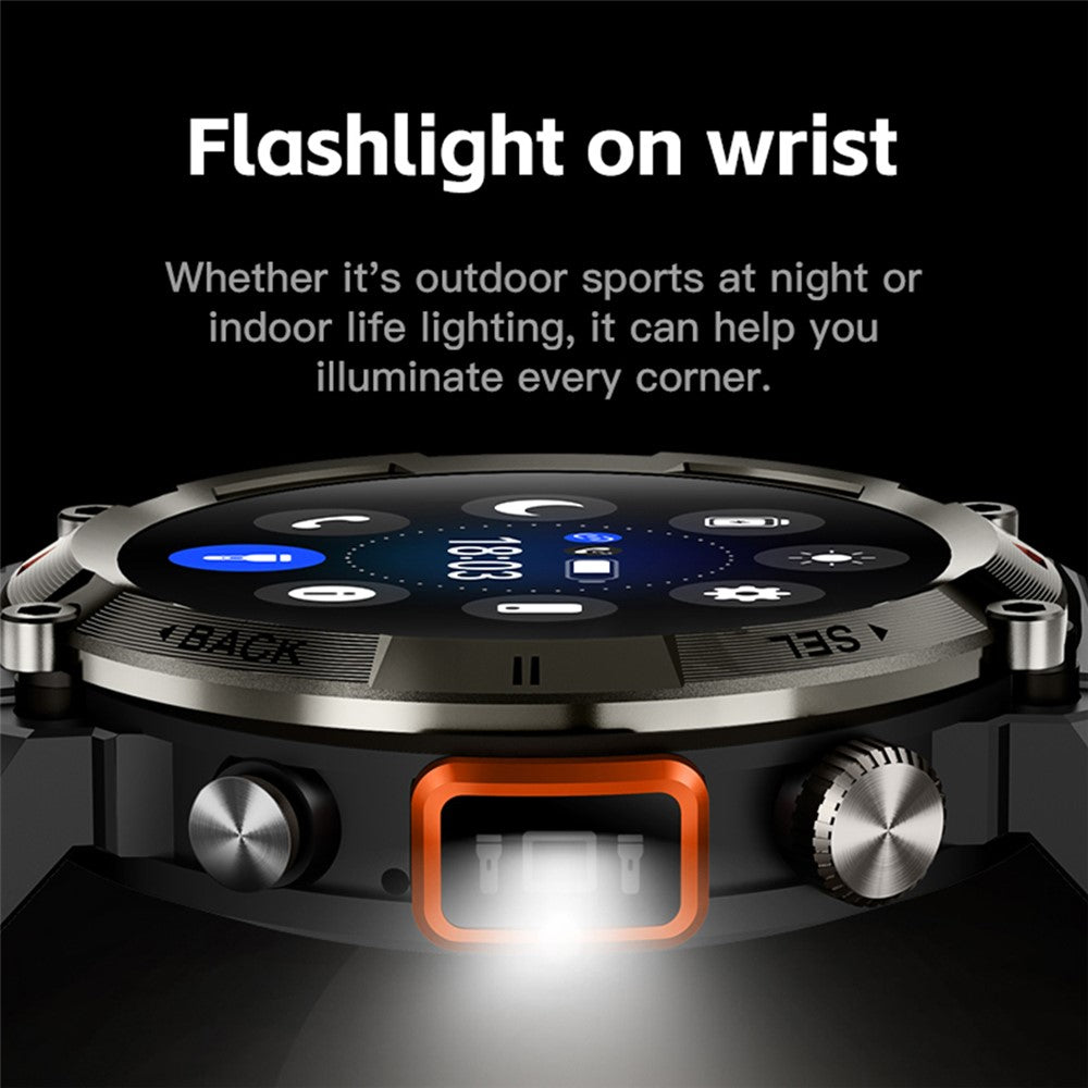 S100 1.45-inch Display Bluetooth-compatible Call Fitness Smart Watch with Light