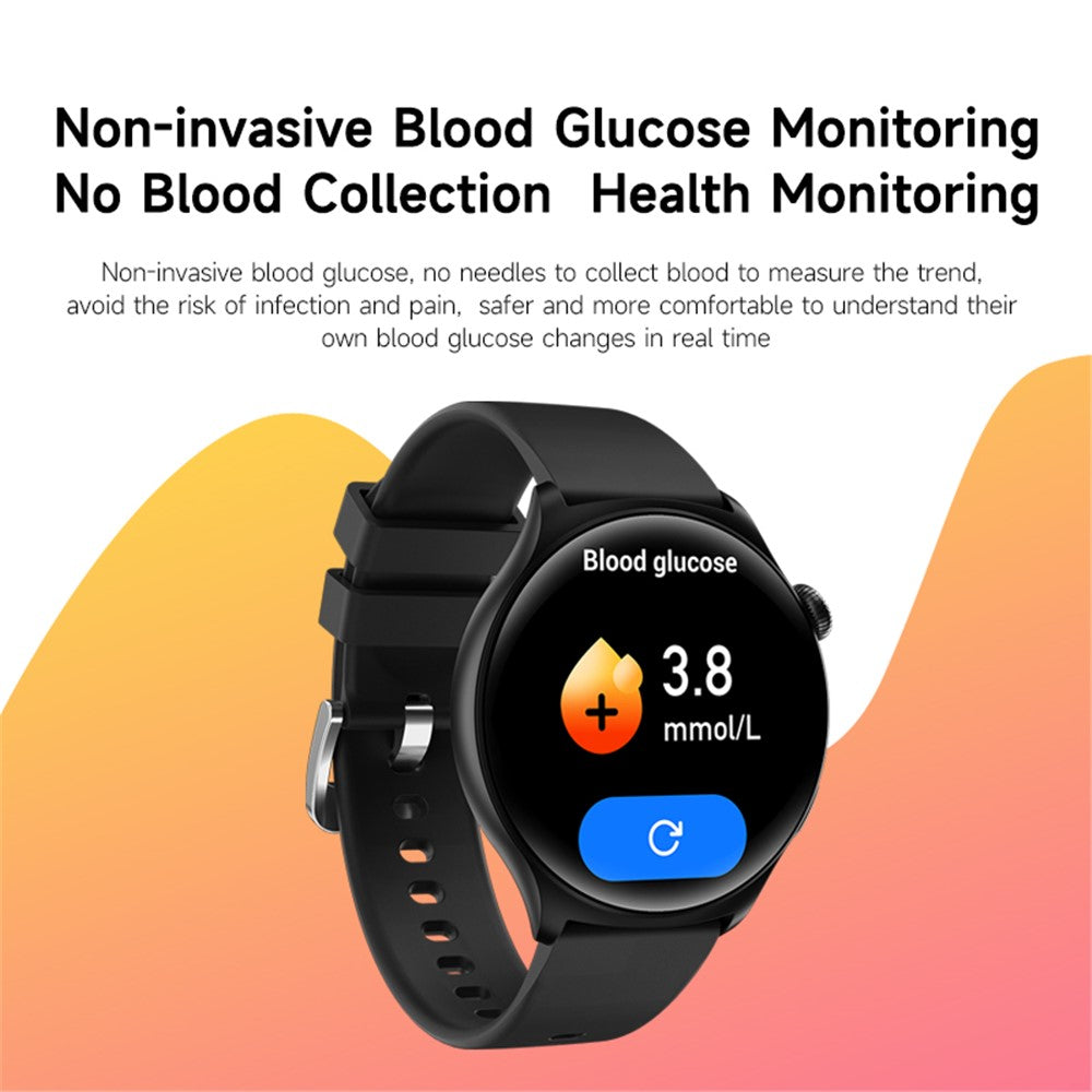 MX16 1.43-inch Round Screen Bluetooth-compatible Calling Health Monitor Smart Watch