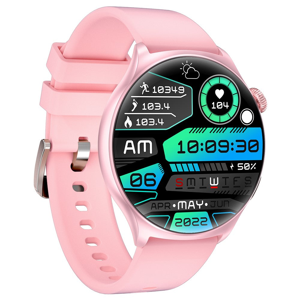 MX16 1.43-inch Round Screen Bluetooth-compatible Calling Health Monitor Smart Watch