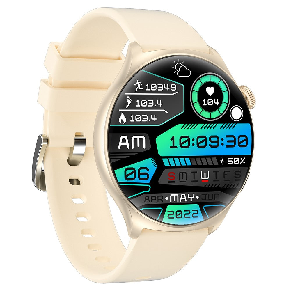MX16 1.43-inch Round Screen Bluetooth-compatible Calling Health Monitor Smart Watch