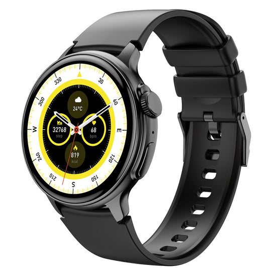 S58 AMOLED Round Screen Bluetooth-compatible Call Smart Watch Heart Rate Monitor Fitness Tracker